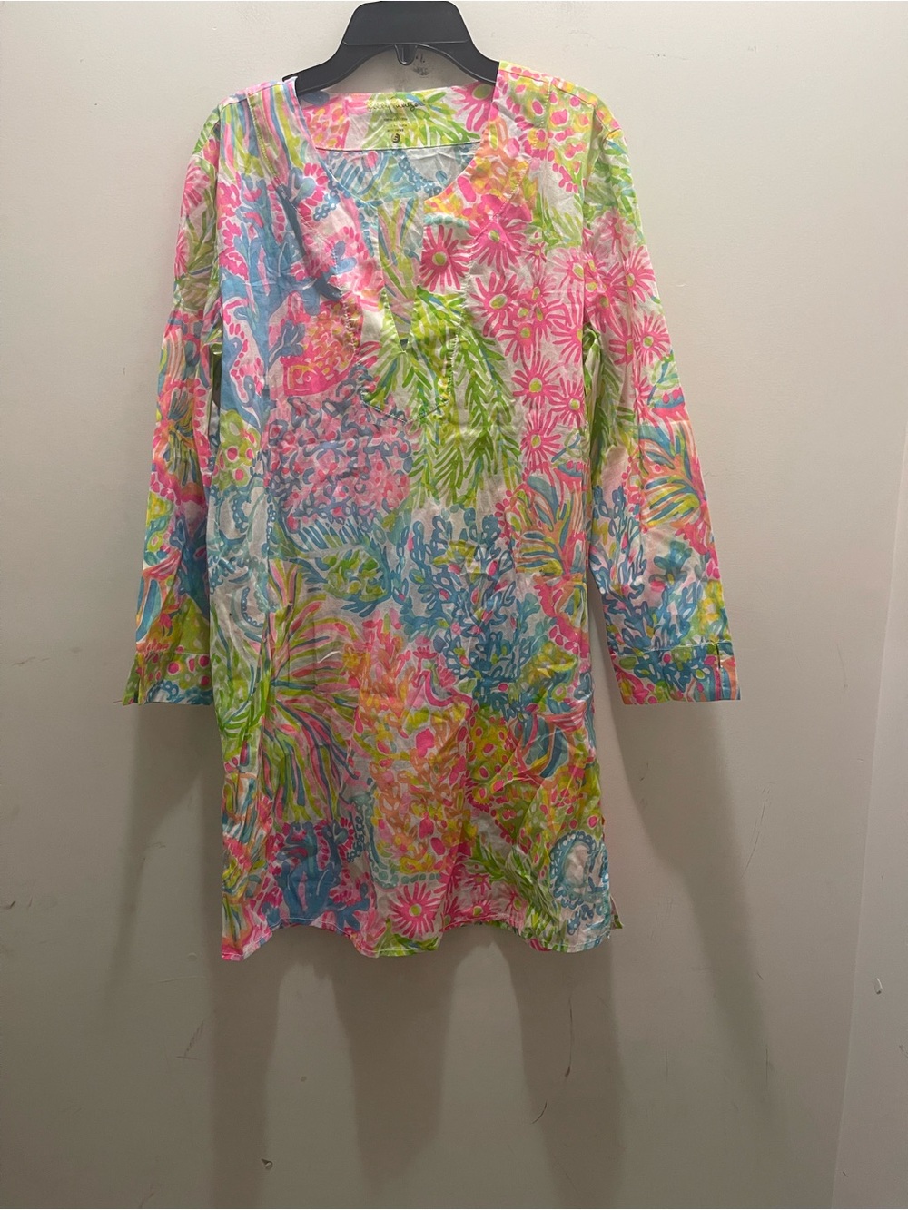 Lilly Pulitzer Colorful Floral Tunic Top Dress NWT